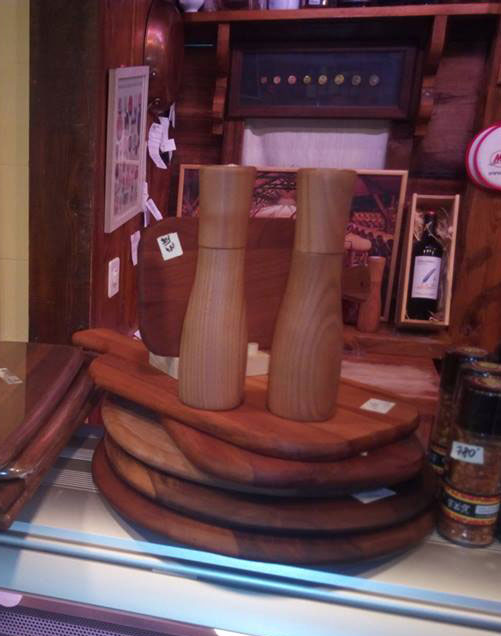 Mlin za biber sa gravurom  - pogled 4