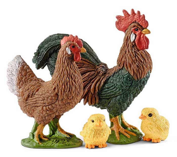 Schleich Figurice Domaće životinje - Kokošinjac 42421 - pogled 4