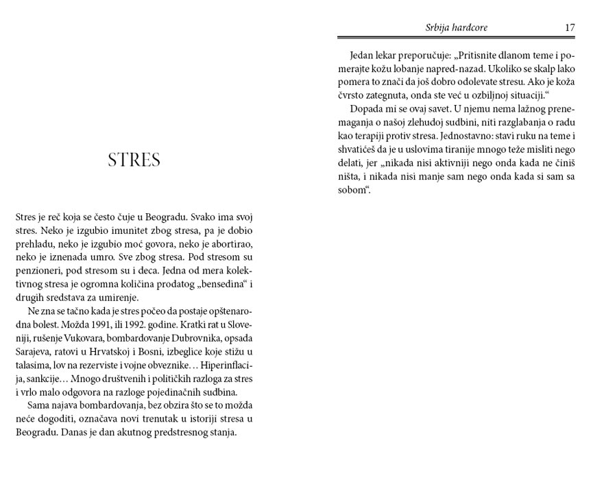 Srbija HardCore, Dušan Veličković - pogled 4