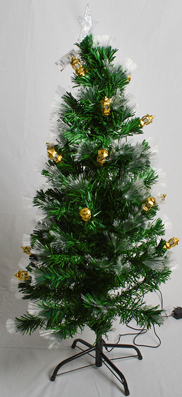 Svetleća Novogodišnja Fiber Jelka Sa Ugrađenim Lampicama - 120 cm - pogled 4