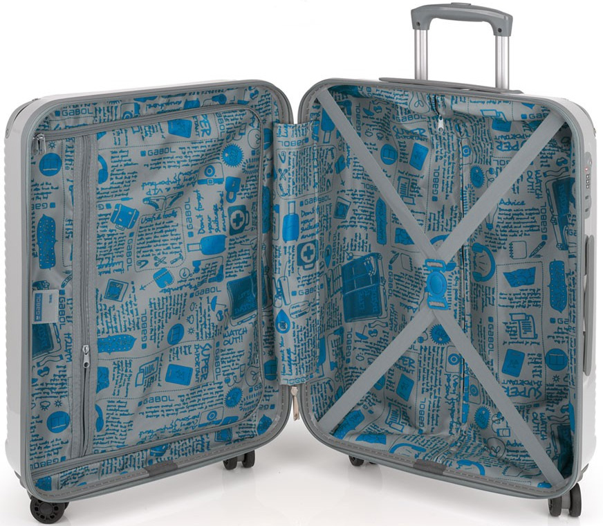 Veliki ABS kofer sa 4 točka Gabol Balance 115947-22 - pogled 4