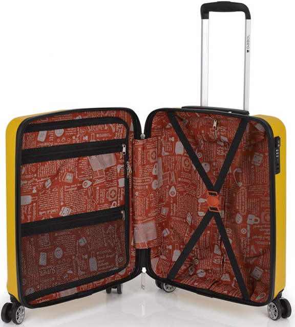 Kabinski ABS kofer sa 4 točka Gabol Mondrian 116622-05 - pogled 4