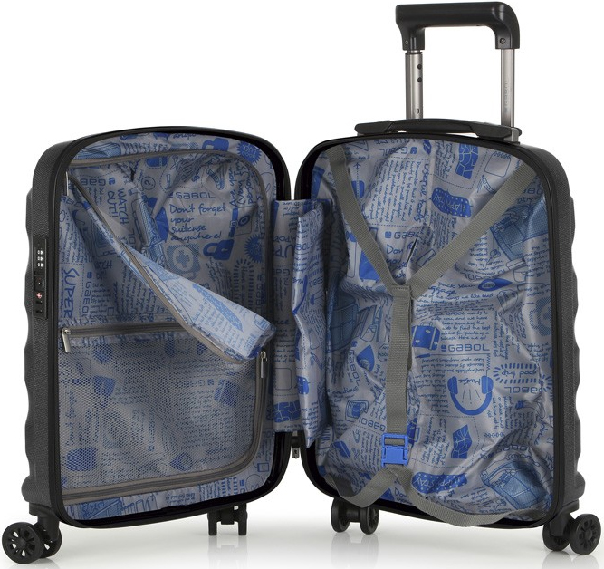 Kabinski tvrdi kofer sa 4 točka Gabol Air 116722-01 - pogled 4