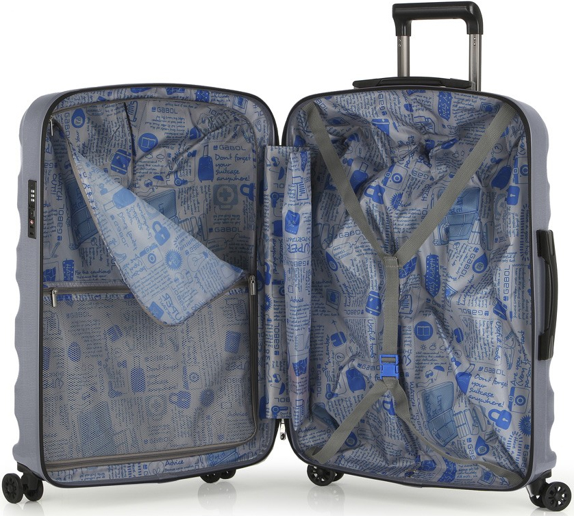 Veliki tvrdi kofer sa 4 točka Gabol Air 116747-22 - pogled 4