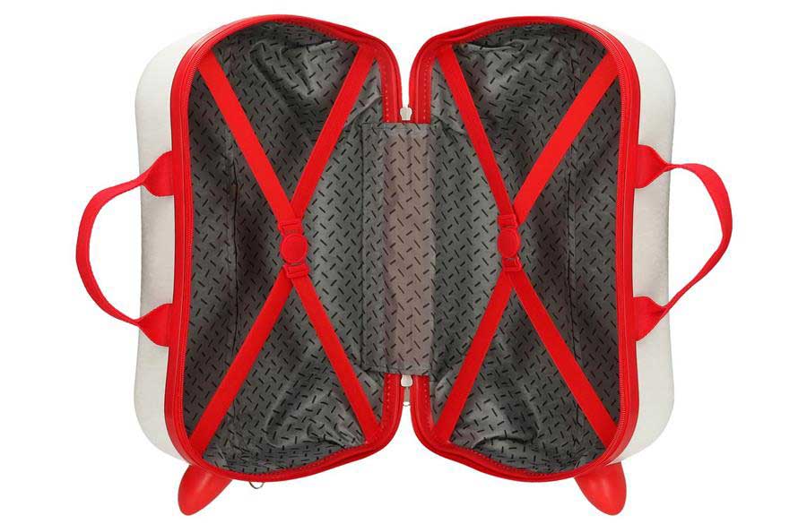 Dečiji kofer za put i vožnju Disney Mickey Peek-a-boo white 42210 - pogled 4