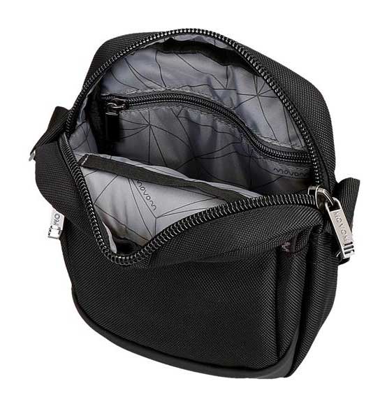 Muška torbica 19cm Movom Buster black 53452 - pogled 4