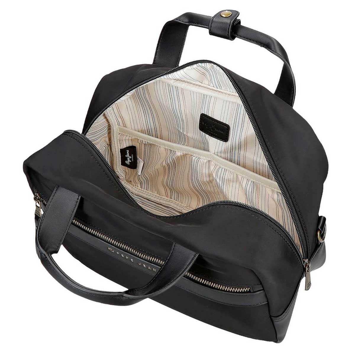 Ženska torba kozmetički neseser 2u1 Pepe Jeans Morgan black 79247 - pogled 4