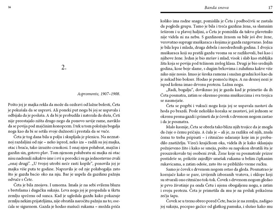 Banda Snova, Luka Di Fulvio - pogled 4