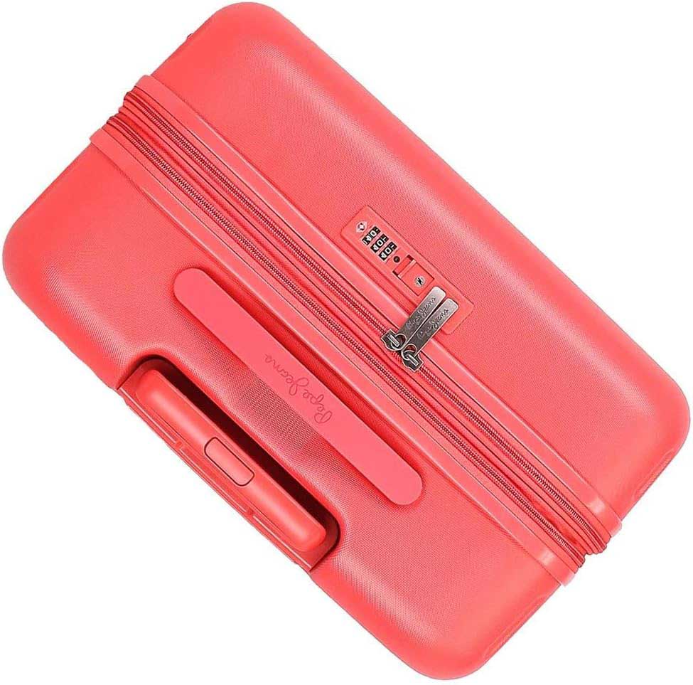 Putni koferi 70cm i 55cm Pepe Jeans Highlight coral 76895 - pogled 4