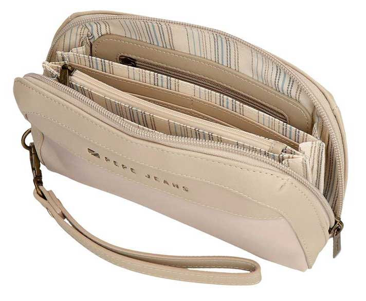 Torbica za ruku Pepe Jeans Morgan beige 79241 - pogled 4
