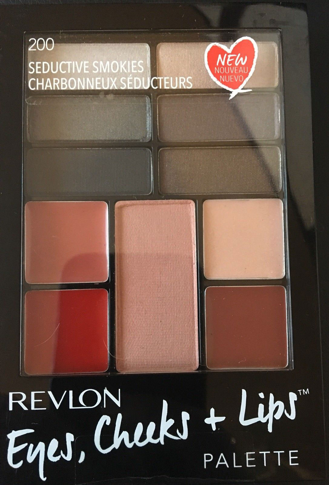 Revlon paleta šminke oči, usne i obrazi Seduce Smokies 200 - pogled 4