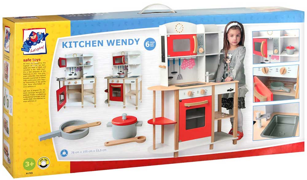 Woodyland Dečija kuhinjica Wendy 91705 - pogled 4