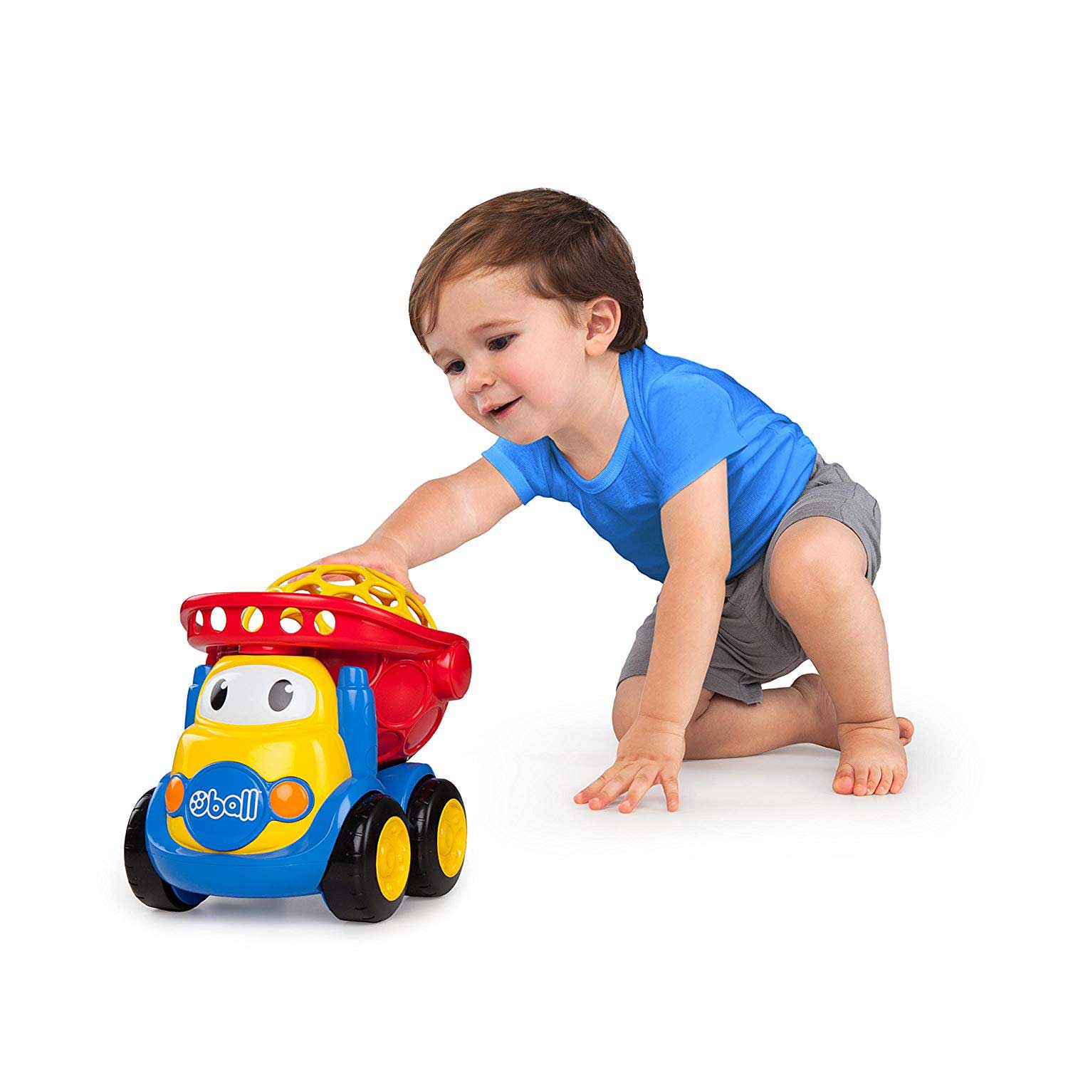 KIDS II Oball Igračka KAMION KIPER Go Grippers Dump Truck - pogled 4