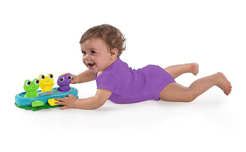 KIDS II BrightStarts Igračka ŽAPCI Bop and Giggle Frog - pogled 4
