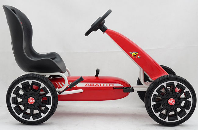 Dečiji Karting na pedale 1 Crveni - pogled 4