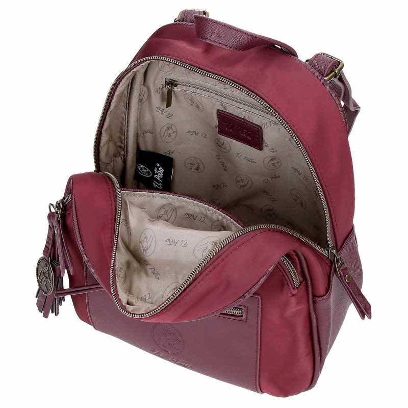 El Potro Modni ranac 25cm Lana bordeaux 52620 - pogled 4