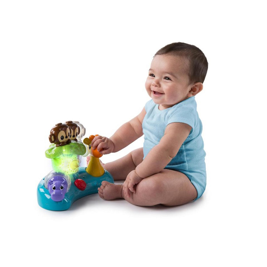 KIDS II BrightStarts Igračka SAFARI Lights & Laughs Safari - pogled 4