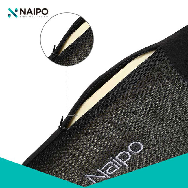 Naipo MGMS-LD26 Jastuk od memorijske pene za potporu leđa tokom sedenja - pogled 4