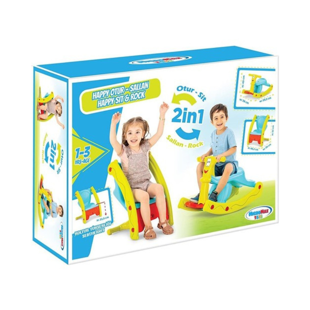 Dečija stolica klackalica 616 - pogled 4