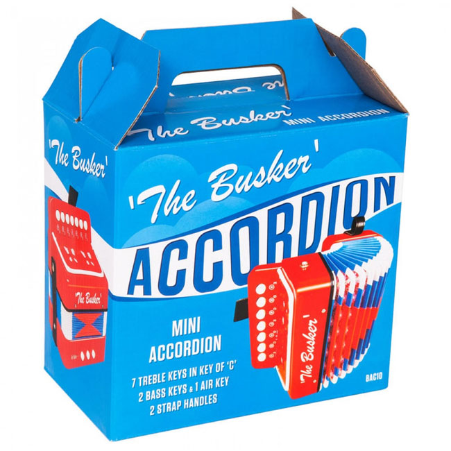 Dečija mala harmonika The Busker BAC10 - pogled 4