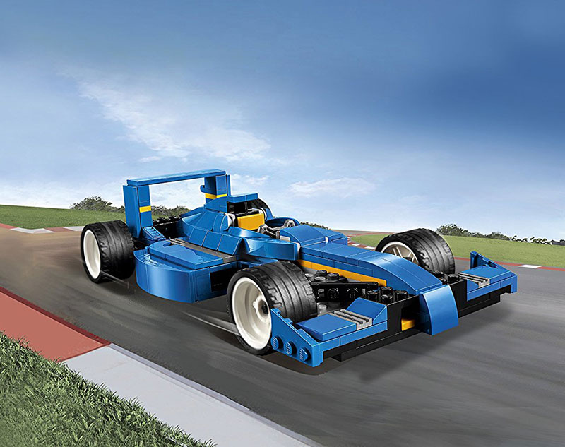 LEGO® Creator Kocke 3u1 - Turbo Track Racer 31070 - pogled 4