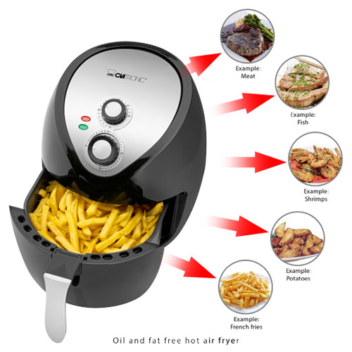 Clatronic friteza FR 3699 dry fry bez ulja   - pogled 4