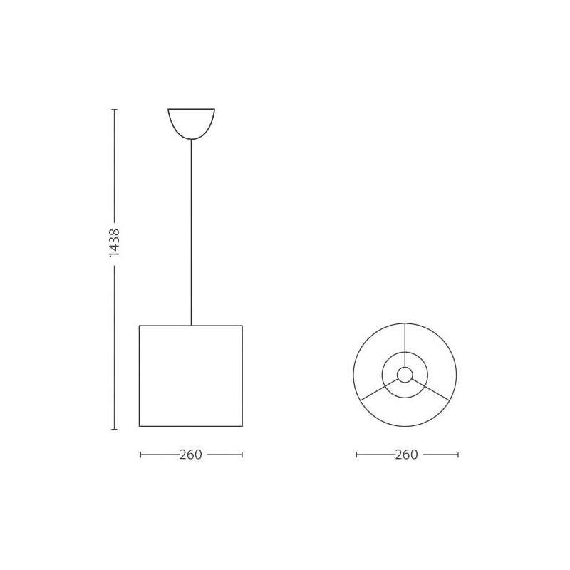 Philips Avengers visilica-luster - pogled 4