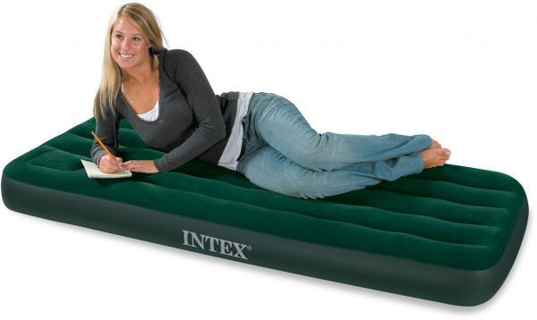 Krevet Na Naduvavanje Sa Ugrađenom Pumpom - Intex 66950 - Jr.Twin Downy Airbed - pogled 4