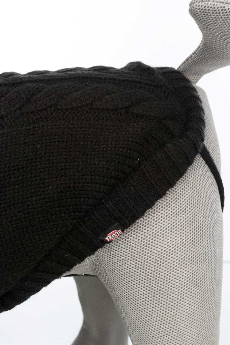 Džemper za pse Kenton black leđa 45cm Trixie 680006 - pogled 4