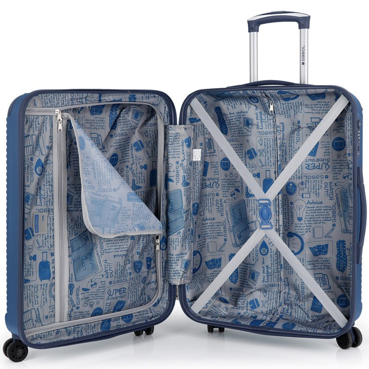 Srednji ABS kofer sa 4 točka Gabol Balance 115946-22 - pogled 4