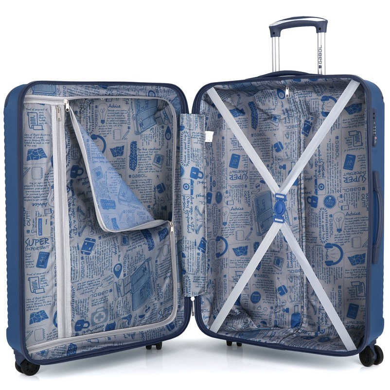 Veliki ABS kofer sa 4 točka Gabol Balance 115947-16 - pogled 4