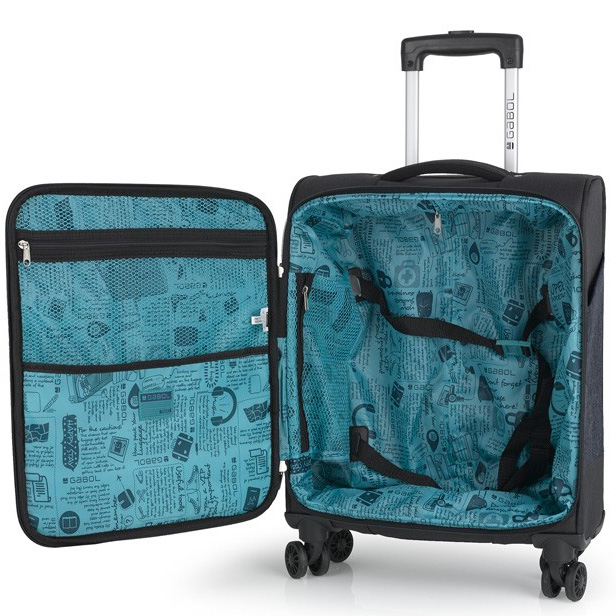 Kabinski EVA kofer sa 4 točka Gabol Saga 117022-01 - pogled 4