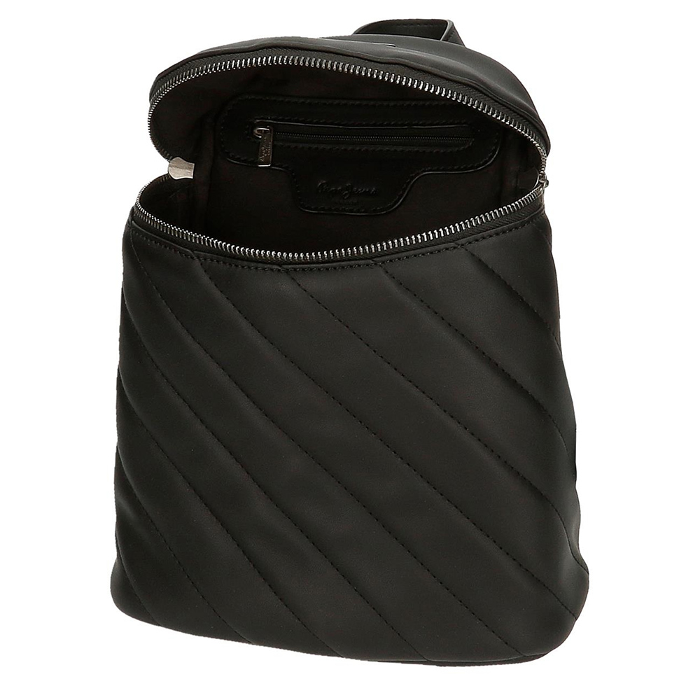 Modni ranac 25cm Pepe Jeans Kylie black 72020 - pogled 4