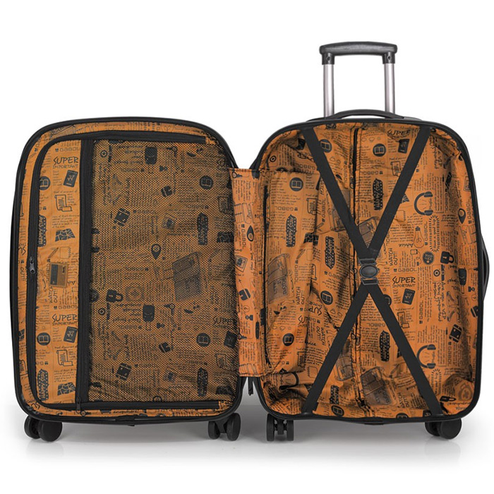 Srednji putni ABS kofer sa 4 točka Gabol Paradise 103546-04 - pogled 4