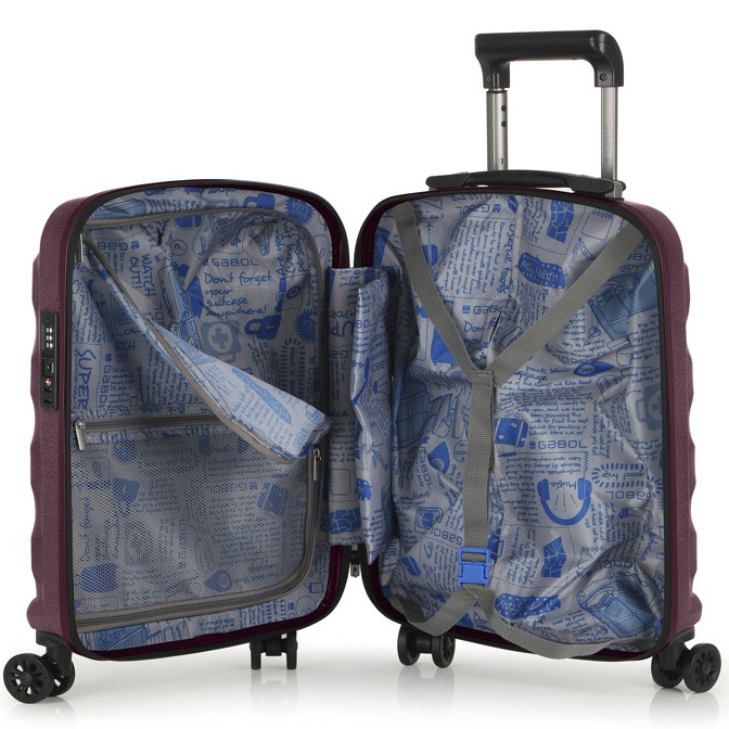 Kabinski tvrdi kofer sa 4 točka Gabol Air 116722-26 - pogled 4