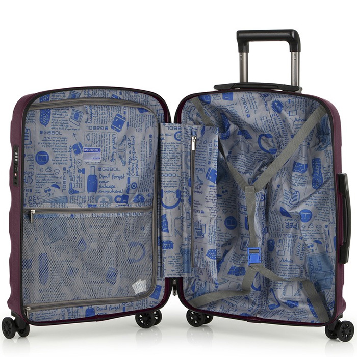 Srednji tvrdi kofer sa 4 točka Gabol Air 116746-26 - pogled 4