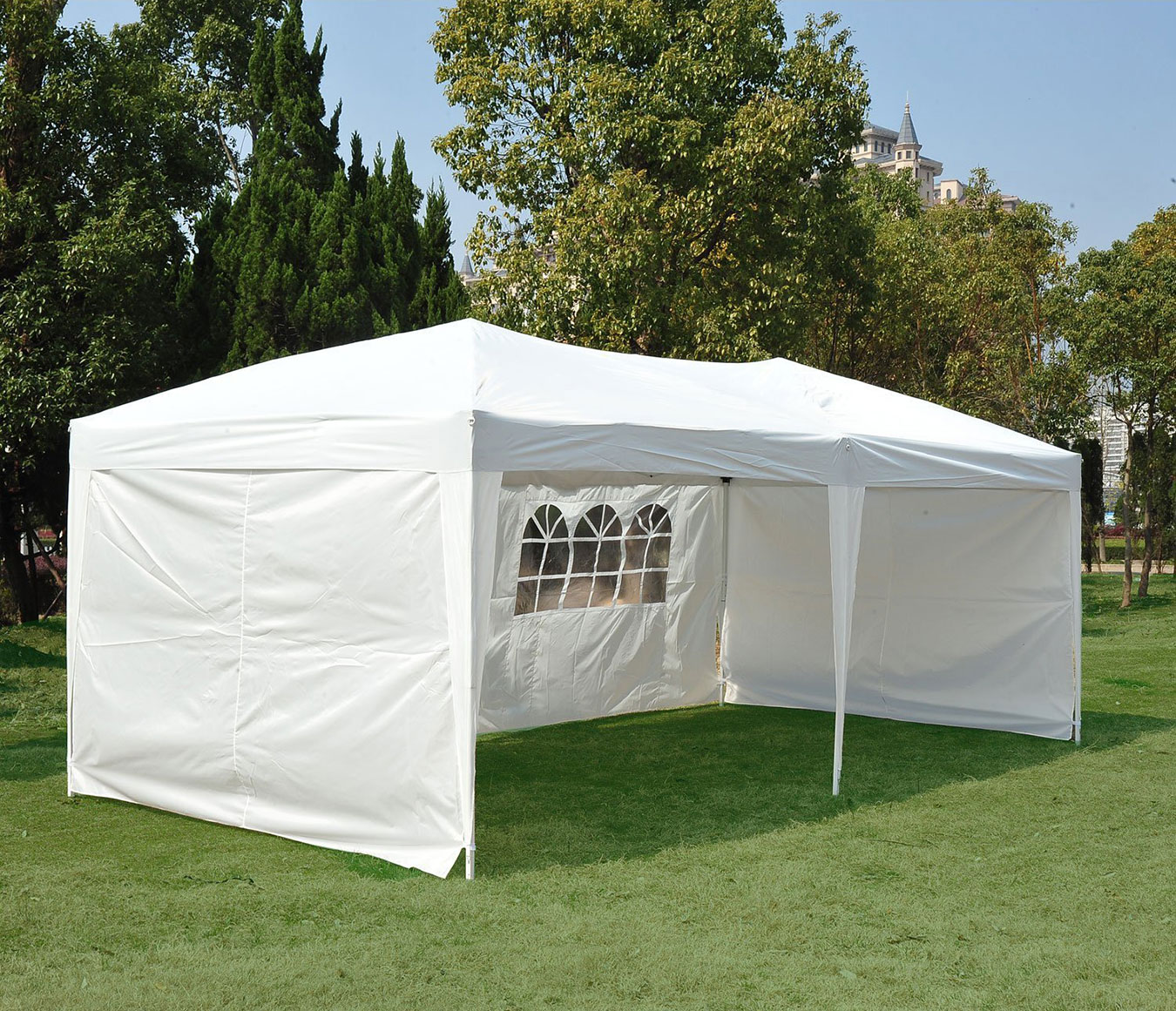 Veliki Paviljon - Šator Za Proslave 6x3 m Sa 6 Bočnih Strana - pogled 4