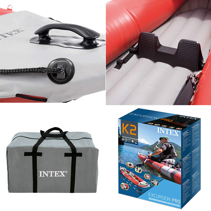 Intex kajak dvosed Excursion Pro 68309 - pogled 4