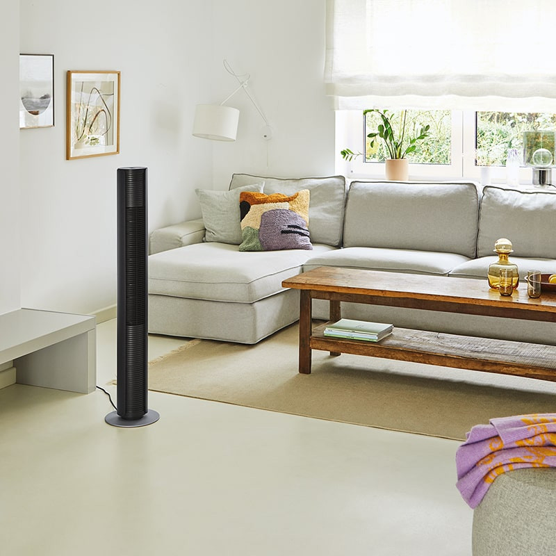 Rotirajući stubni ventilator Stadler Form Peter Black - pogled 4