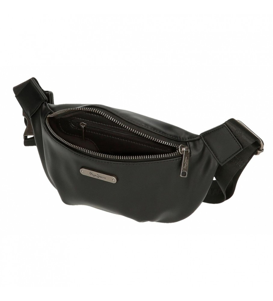 Torbica oko struka Pepe Jeans Salma black 70649 - pogled 4