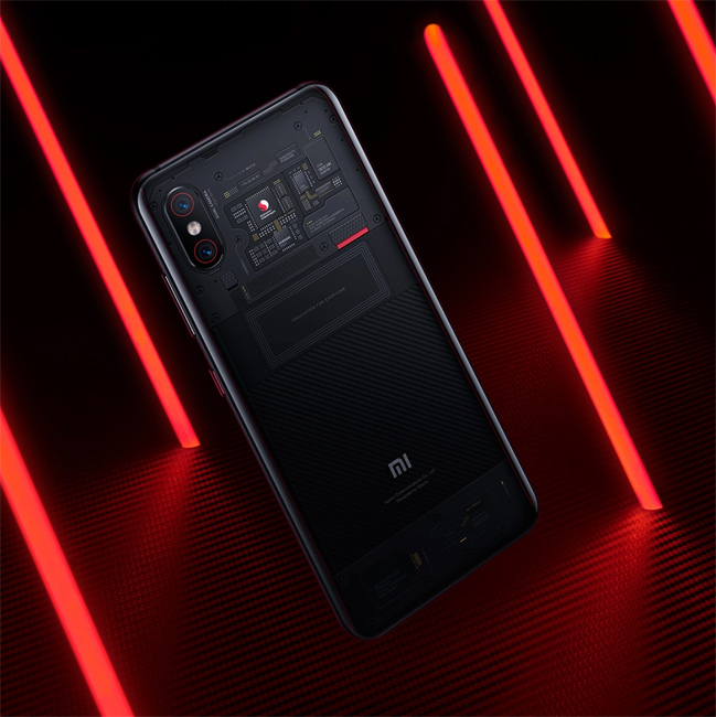 Mobilni telefon Xiaomi Mi 8 Pro Transparent Titanium 8/128GB Dual SIM - pogled 4