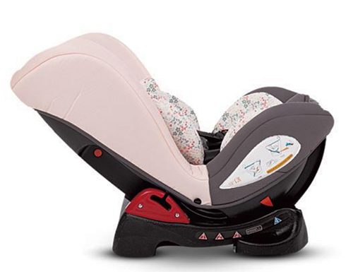 KIKKA BOO Autosedište VINTAGE 0-18kg Butterfly Dark Pink - pogled 4