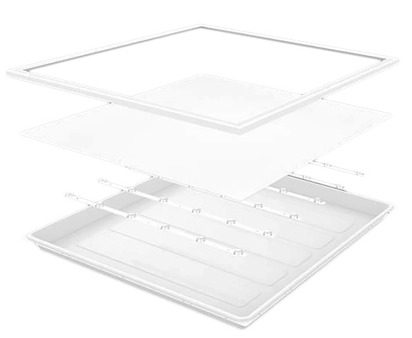 Ugradni LED panel 48W Hladno beli 595x595x32 mm LPN-B6060W-48/CW - pogled 4
