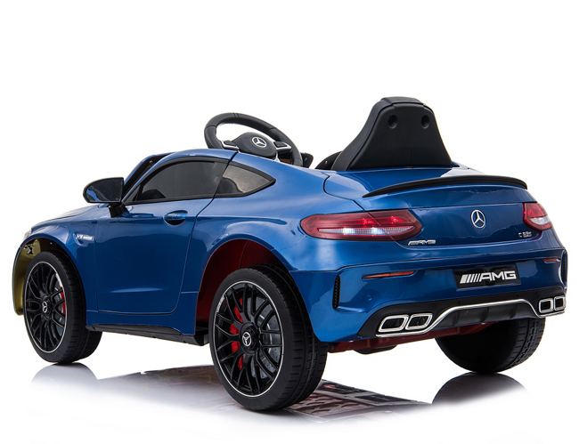 Dečiji automobil na akumulator Mercedes C63 AMG Plavi - pogled 4