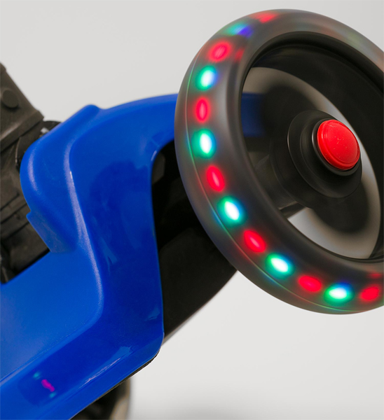 Dečiji trotinet sa svetlećim točkovima Fun Kids S920-Blue - pogled 4