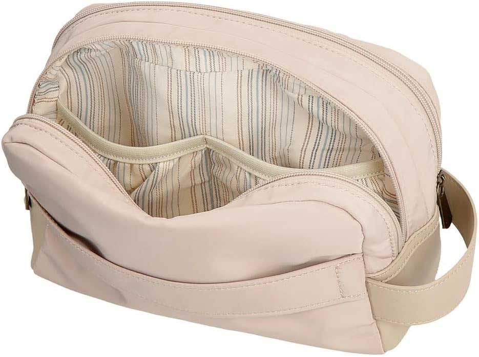 Ženski neseser za kozmetiku Pepe Jeans Morgan beige 79244 - pogled 4