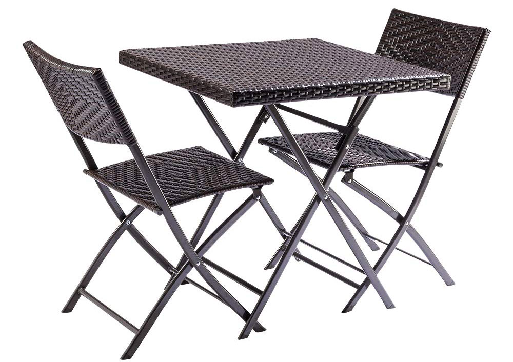 Sklopiva Balkonska Garnitura Tamla - 2 Stolice i Sto - pogled 4