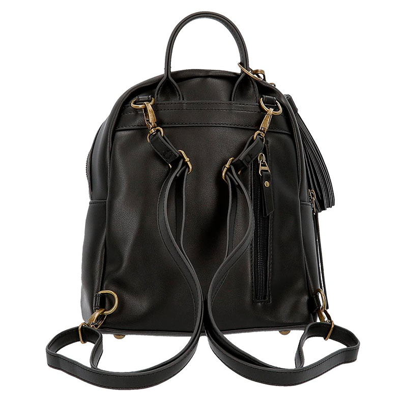 Pepe Jeans Ženski modni ranac Bitmat Black 75221 - pogled 4