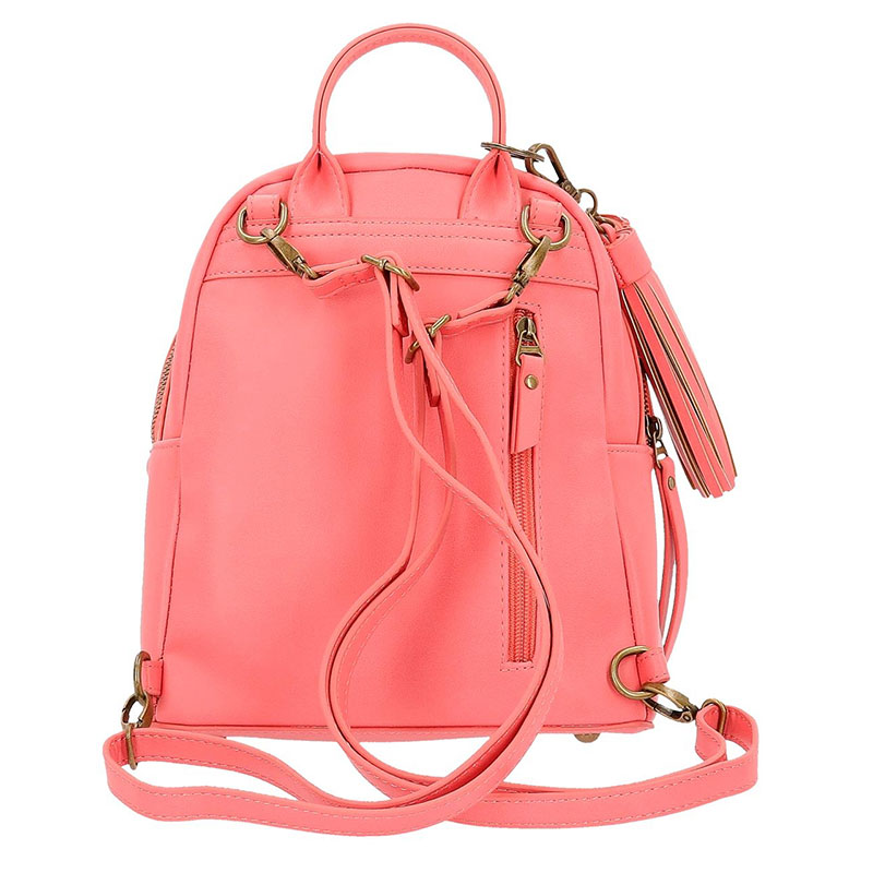 Pepe Jeans Ženski modni ranac Bitmat Coral 75221 - pogled 4