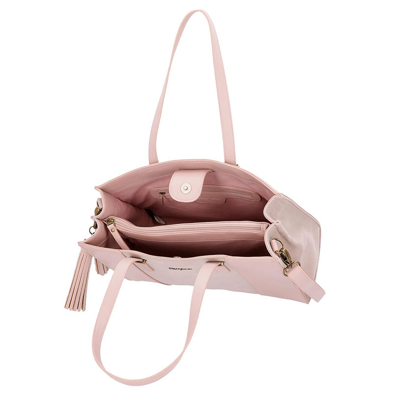 Pepe Jeans Ženska torba Bitmat Pink 75274 - pogled 4